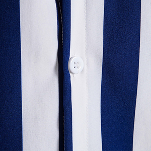 Pantalones cortos de playa de verano ajustados informales para hombre, camisa de vacaciones con estampado Hawaiano transpirable antiarrugas para vacaciones en la playa - Product Image 5