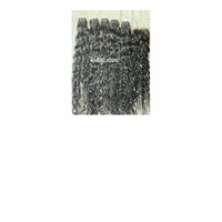 Tissage de cheveux ondulés naturels cambodgiens d'un seul donneur, 36 pouces