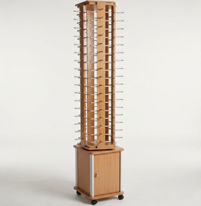 Expositor Giratorio de Madera Maciza para Gafas de Sol y Lentes - Product Image 5