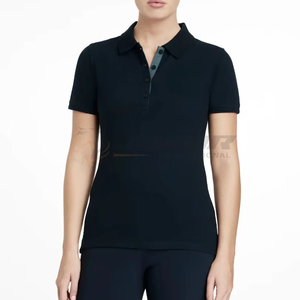 Elegante camisa Ecuestre para mujer, camiseta de verano transpirable, ligera, elástica, para montar a caballo, camisetas atléticas de secado rápido que absorben la humedad - Product Image 1