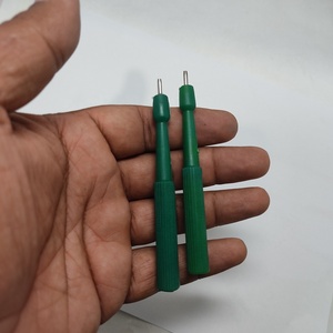 Punzón de biopsia, punzón dérmico de biopsia estéril para perforar, herramienta de perforación de piel de acero inoxidable con mango protector - Product Image 4