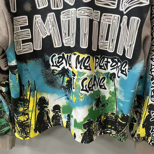 Suéter de Manga Larga con Cuello Redondo y Estampado MIXED EMOTION, Venta al por Mayor para Ropa de Hombre y Mujer - Product Image 4