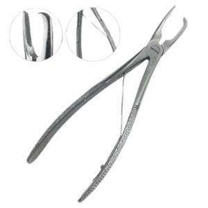 Herramienta Dental veterinaria de acero inoxidable de 7 pulgadas, fórceps Manual para eliminar sarro, pico curvo, cuidado bucal, limpieza, instrumento médico para - Product Image 2