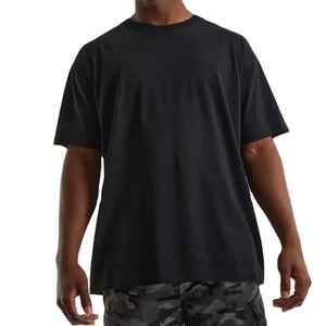 Camiseta personalizada de algodón de alta calidad de 240G para hombre, camiseta de gran tamaño de peso pesado en blanco, Camisetas estampadas para hombre 2025 - Product Image 1