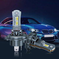 Mini Style Voiture Led Ampoule 70W Sans Fil Auto Lampe 9005 9006 9012 880 881 H1 H3 H7 H11 H4 Led Phare Ampoules