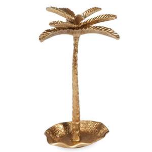 Soporte de joyería de madera hecho a mano, diseño personalizado con decoración elegante para el hogar, tienda al por mayor para ocasiones festivas, Material metálico - Product Image 2