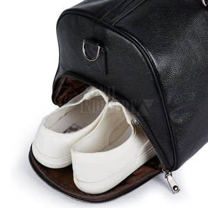 Bolsas de Viaje de Cuero Vacuno Personalizables con MOQ Bajo, Forro de Poliéster, Ligeras y Ecológicas, Estilo Deportivo y Moderno - Product Image 6