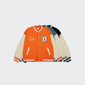 Streetwear hip-hop à la mode veste universitaire de haute qualité manteau unisexe grande taille à la mode veste universitaire personnalisée - Product Image 5