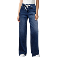Vaqueros Baggy de Cintura Alta Y2K Personalizados para Mujer, Estilo Retro Vintage, Pierna Ancha Oversize, Corte Recto Holgado, con Cinturón de Mezclilla