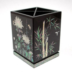 Fournisseurs indiens de porte-stylo en corne design fantaisie porte-stylo en corne de haute qualité pour organisateur de bureau porte-crayon à stylo à bon prix - Product Image 6