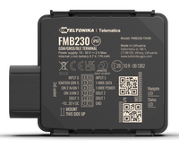 Localizador TELTONIKA FMB230 2G GPS GSM GPRS GLONASS Beidou LBS con Posicionamiento AGPS, Tarjeta SD, Entradas Flexibles, Resistente al Agua, Aplicación Android y PC
