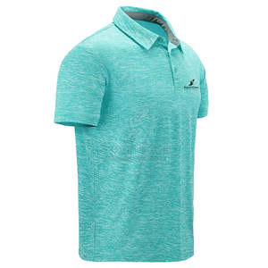 Polo cómodo con algodón transpirable y acabado superficial suave Polo de moda para hombre - Product Image 3