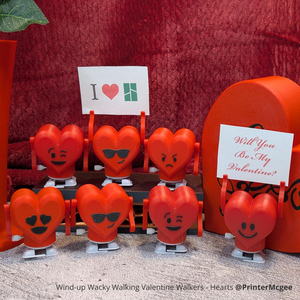 8 Mecanismos de Cuerda para Caminar, Decoraciones para el Día de San Valentín - Product Image 2