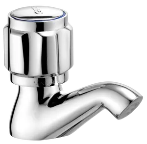 Pillar Cock Eco New Design Lower Price Top Polished ABS Handle Fast Open Brass Basin Faucet Water Tap Best Quality Fauset