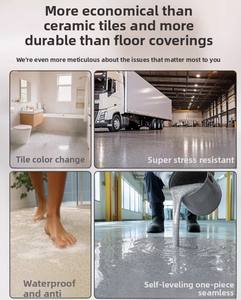 Sistema de Revestimiento Líquido Autonivelante de Epoxi con Arena de Color para Cuartos Limpios, Aplicación con Brocha, Antipolvo, Resistente a las Manchas, Alta Adhesión - Product Image 6