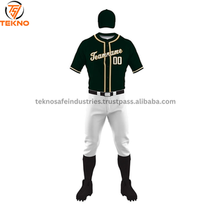 Uniformes de béisbol con logotipo personalizado 2025, gran oferta, diseño de etiqueta privada, conjuntos con servicio OEM, uniformes de béisbol personalizados de estilo - Product Image 5