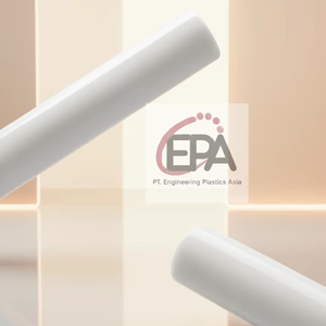 La varilla natural POM de 100mm X 2M garantiza un rendimiento estable en los procesos de mecanizado y corte y conformado - Product Image 1