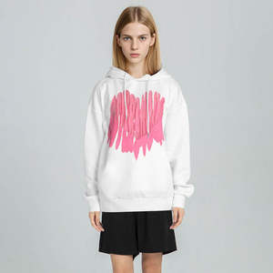 Sudadera con capucha de algodón 100% para hombre, con letras de burbuja, personalizado, de talla grande - Product Image 6