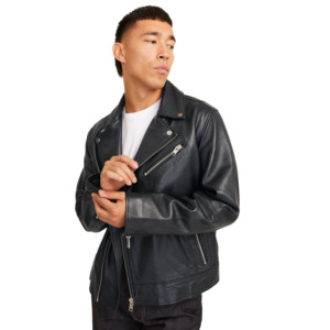 Royalite Industry Chaquetas de cuero de vaca genuina totalmente personalizadas para hombres-Impermeable Transpirable y a prueba de viento Hecho en Pakistán - Product Image 2