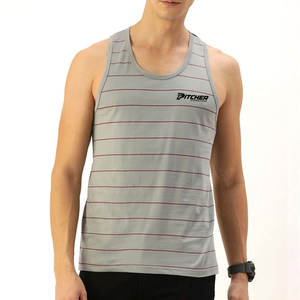 Camiseta Clásica de Tirantes para Hombre, Tejida, Ligera, Informal, 100% Algodón, Transpirable, Apta para Uso Diario, Fitness y Actividades al Aire Libre - Product Image 1