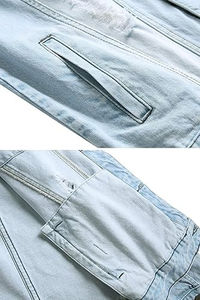 Veste en jean pour homme, printemps et automne, tenue décontractée, tendance, élégante, haut de gamme - Product Image 5