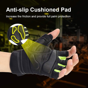 Gants de fitness pour entraînement de force avec rembourrage doux pour la paume et matériau respirant Gants de fitness pour entraînement en salle de sport - Product Image 4