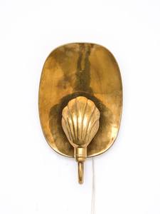 Antique Brass <b>Leaf</b> Stick Round Shape Wall Lamp Modern Style Metal Home Decor Bedside <b>Lighting</b> Easy Installation Maintenance - Product Image 5