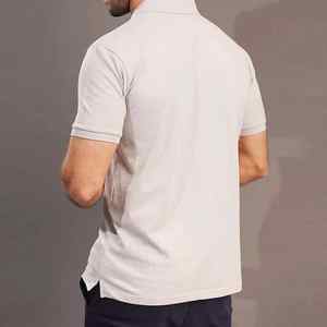 Nuevo clásico de algodón 100% para hombre para Polo, ropa deportiva informal de talla grande, camiseta de Golf transpirable, patrón sólido - Product Image 4