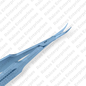 Instrumento médico Material resistente hecho Tijeras de capsulotomía Venta al por mayor Tijeras de capsulotomía rectas y curvas para la venta - Product Image 4
