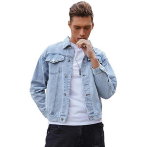 Fabricant de jeans et de hauts, OEM, veste en jean personnalisée pour hommes - Product Image 3