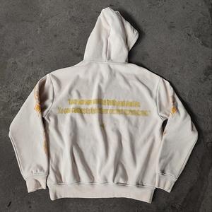 เสื้อฮู้ดผ้าซักลายกรดสไตล์วินเทจเสื้อสเวตเตอร์แบบสวมหัวทรงโอเวอร์ไซส์พิมพ์ลายปักโลโก้ได้ตามต้องการ - Product Image 6