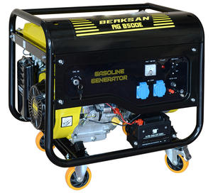 Generador de Gasolina Berksan AG8500E de 8 KVA, Refrigerado por Aire, Monofásico, 230 V, 50 Hz, Tanque de Combustible de 25L, 36.4A - Product Image 1