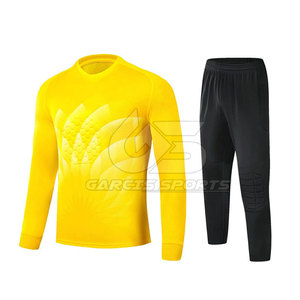 Uniforme acolchado de portero de malla transpirable, Kit de fútbol con Control de humedad, uniforme acolchado de portero de equipo personalizado - Product Image 4