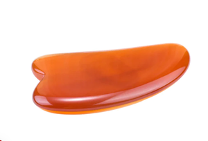 Gua sha-piedra Natural de cornalina, piedra 100% natural, piedra de masaje - Product Image 3