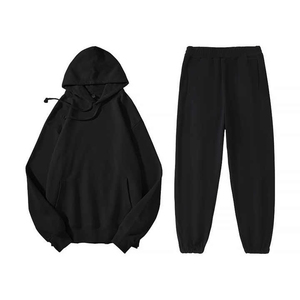 Chándal de jogging para hombre de gran tamaño personalizado de alta calidad 2025, chándal largo para hombre y mujer, pantalones para correr, conjunto de Sudadera con capucha, chándal para hombre - Product Image 4