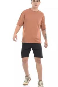 เสื้อยืดทรงครอป บ็อกซี่ ฟิต คุณภาพพรีเมียม สำหรับออกแบบโลโก้เอง สไตล์ลำลอง โอเวอร์ไซส์ ผ้าถัก แห้งเร็ว 100% - Product Image 3