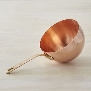 Pure Copper Non-Stick Saucepan with Pot Cover CE Certified Contemporary Design for Home & Restaurant Use - Product Image 4