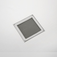 Grille de ventilation en acier inoxydable pour CVC, vente en gros d'usine, pour la maison, la cuisine, la salle de bain, contemporaine et durable