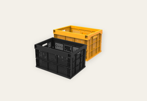 SB Tech Stackable Rectangular Plastic <b>Storage</b> Bin 50x40x30cm PP Material for <b>Kitchen</b> Neatening - Product Image 5