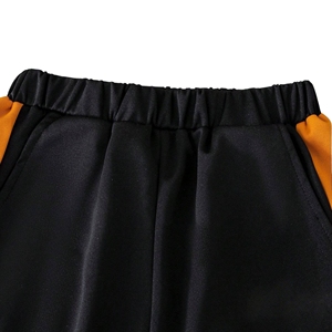 Casual Sportswear 2-Piece Set Colorblock Tracksuit for Adults and <b>Teens</b> Breathable Printed Outfit - Product Image 5
