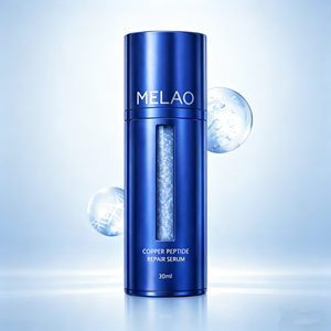 Servicio OEM de Productos para el Cuidado de la Piel, Antienvejecimiento, Reafirmante, Reparador, Hidratante, Suavizante, Rutina de Belleza, Suero de Péptidos de Cobre - Product Image 1
