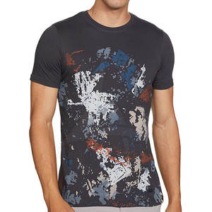 เสื้อยืดคอกลมแบบซับลิเมชั่นขายส่ง พิมพ์โลโก้ตามสั่ง ระบายอากาศได้ดี เป็นมิตรกับสิ่งแวดล้อม เสื้อแขนสั้นผู้ชาย สีพื้น คุณภาพสูง - Product Image 1