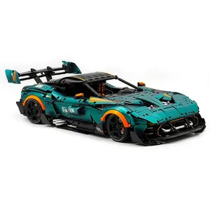 1:8 חדש בגודל moc 10647 וולקן טכני ספורט אבני בניין הרכבה לבנים מודל צעצועים עבור בנים חג המולד סט מתנה - Product Image 1