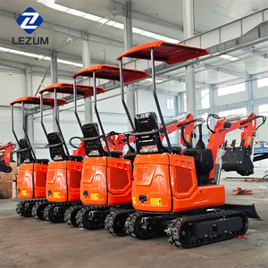 Mini Escavatore LEUZM DY10 1.2 Ton con Braccio Estensibile a Rotazione Laterale, Cingoli e Motore Diesel, con Accessori per Mini Escavatore - Product Image 6