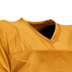 American Football Practice Jersey Custom Color Mesh Lightweight Breathable Short <b>Padded</b> Shoulder Training Adult Custom Wear - Product Image 3