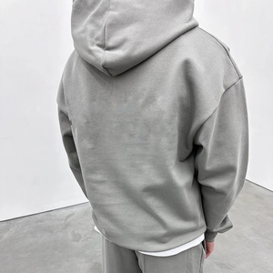 Sweat-shirt à capuche imprimé personnalisé unisexe surdimensionné 100% coton Vente en gros Fournisseur de sweat à capuche vierge uni - Product Image 3