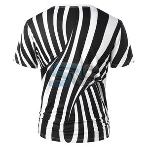 เสื้อยืดผ้าโพลีเอสเตอร์พิมพ์ลายสำหรับผู้ชายทรงหลวมพิมพ์ลายผ้าฝ้าย100% ออกแบบได้ตามต้องการฤดูร้อน - Product Image 2