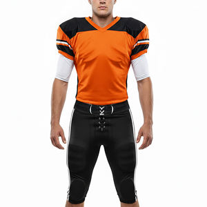 Nouveauté, vêtements d'entraînement et de sport, uniforme de football américain, vente en gros, sur mesure, respirant, manches courtes pour homme - Product Image 1