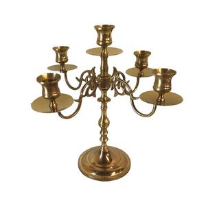 เชิงเทียนโลหะขัดเงา โครงสร้างแข็งแรง เหมาะสำหรับตกแต่งบ้าน จุดศูนย์กลางงานอีเว้นท์ และให้แสงเทียนที่สวยงาม - Product Image 5