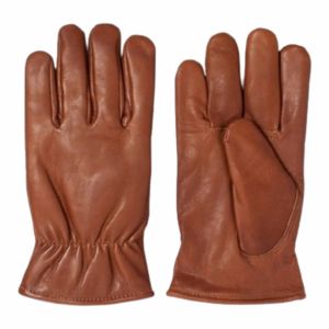 Guantes de seguridad de cuero de grano de cabra suaves y cómodos de mejor rendimiento Chispa de calor y construcción reflectante para el hogar y la conducción - Product Image 1